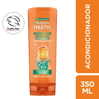 Fructis Acondicionador Borrador de Daño 350 ml