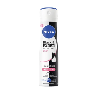 Nivea Invisible Black & White Clear Spray 150 ml