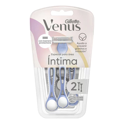 Gillette Venus Rasuradora Intima 2 unidades