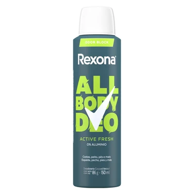 Rexona Men All Body Desodorante Spray Active Fresh 150 ml