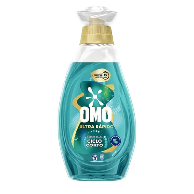 Omo Detergente Liquido Quickwash Verde 1.18 Litros
