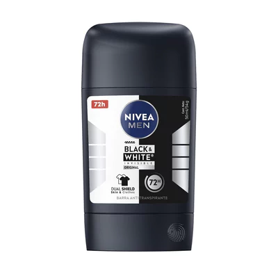 Nivea Men Black & White Original Antitranspirante Barra 54 g