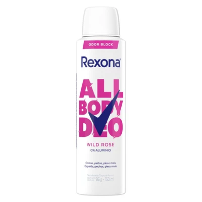 Rexona All Body Desodorante Spray Wildrose 150 ml