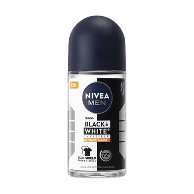 Nivea Black & White Ultimate Impact Roll On Hombre 50 ml
