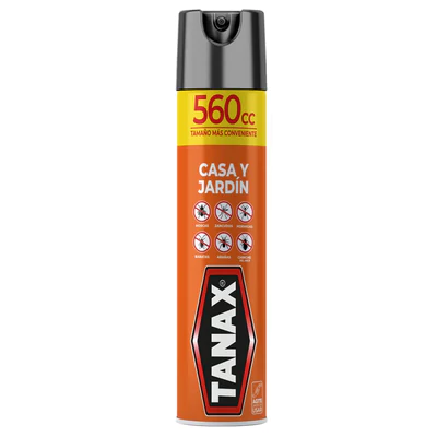 Tanax Insecticida Aerosol Casa Y Jardin 560 cc