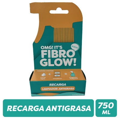 Fibro Glow Antigrasa Recarga Aroma Cítrico 16 g