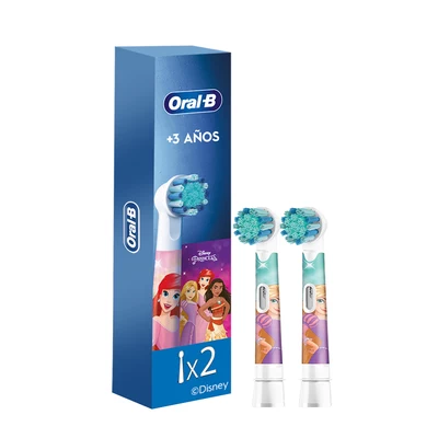 Oral-B Repuesto Cepillo Eléctrico Princesas 2 Unidades