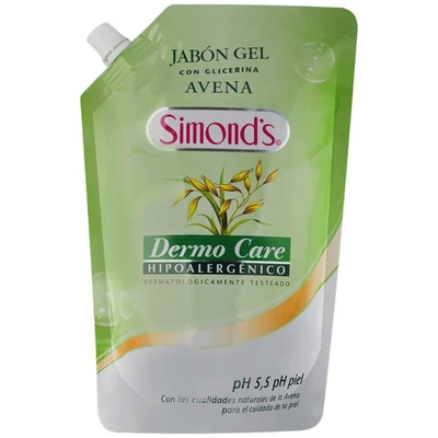 Simonds Jabón Líquido Avena Doypack 1500 ml