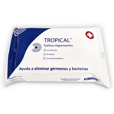Tropical Toallitas Higienizantes 20 Unidades