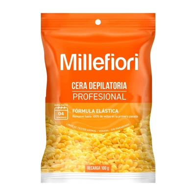 Millefiori Cera Depilatoria Perlas Care 100 g
