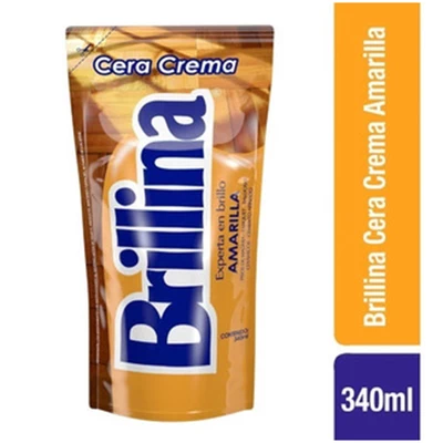 Brillina Cera Crema Amarilla 340 cc