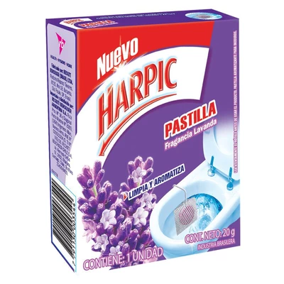 Harpic Pastilla Inodoro Lavanda 20 g