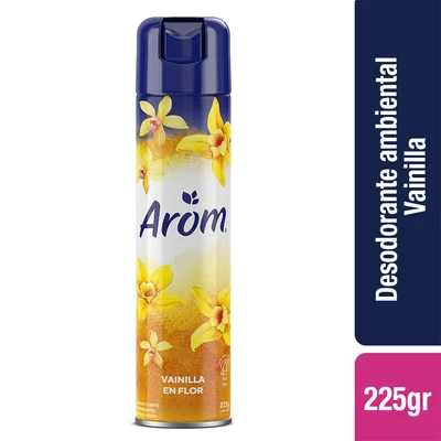 Arom Desodorante Ambiental Vainilla en Flor 225g