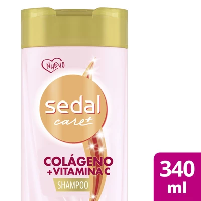 Sedal Shampoo Colágeno + Vitamina C Fuerza 340 ml