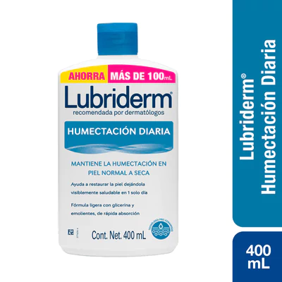 Lubriderm Crema con Perfume 400 ml