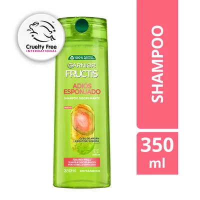 Fructis Shampoo Adiós Esponjado Control Frizz 350 ml