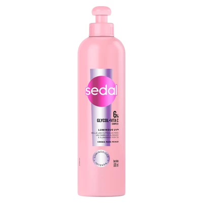 Sedal Crema Peinar Glycol + Vita C Luminous UV 300 ml