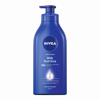 Nivea Crema Corporal Milk Nutritiva 1 Litro