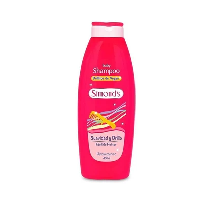 Simonds Shampoo Brillitos Argán Niñas 400 ml