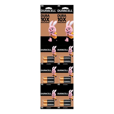 Duracell Pilas Alcalinas AA 12 Unidades