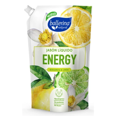 Ballerina Jabón Líquido Energy Doypack 750 ml