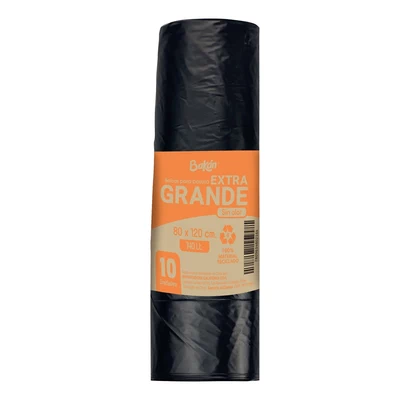 Bakan Bolsas de Basura 80x120 cm 10 Unidades