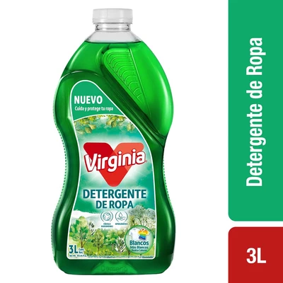 Virginia Detergente Líquido para Ropa 3 Litros