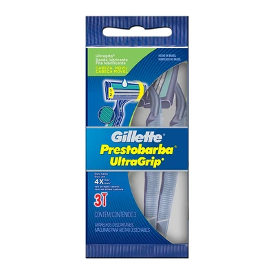 Prestobarba UltraGrip2 3 Unidades