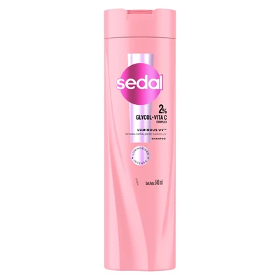Sedal Shampoo Luminous UV Brillo 340 ml