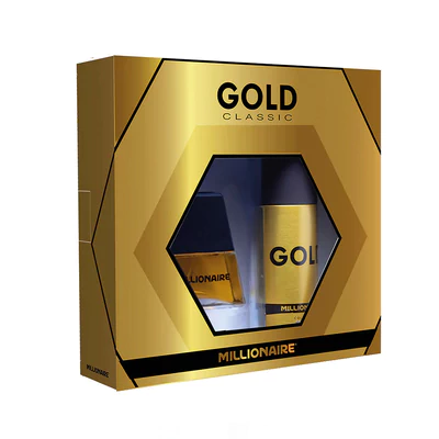 Millionaire Edc Gold 60 ml + Deo Spray 150 ml