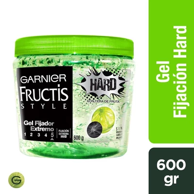 Fructis Style Gel Hard Tarro 600 gr