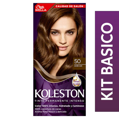 Koleston Tintura Permanente Tono 50 Castaño Claro