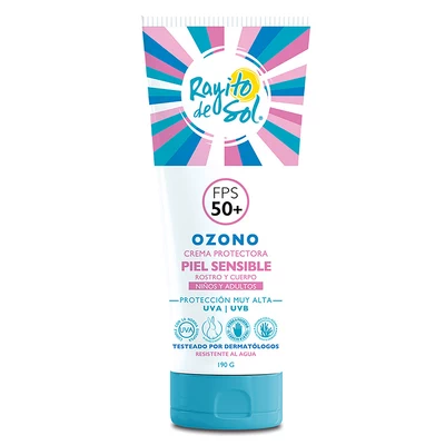 Rayito de Sol Ozono Family Piel Sensible FPS50 190g