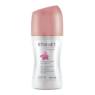 Etiquet Desodorante Roll On Clásico 60 g