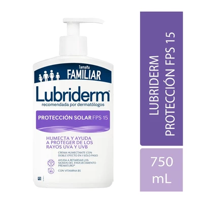 Lubriderm Crema UV 750 ml Válvula