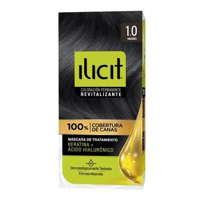 Ilicit Tintura Permanente 1/0 Negro