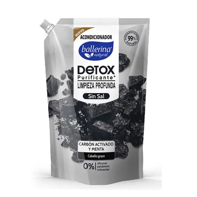 Ballerina Acondicionador Carbón Doypack 750 ml