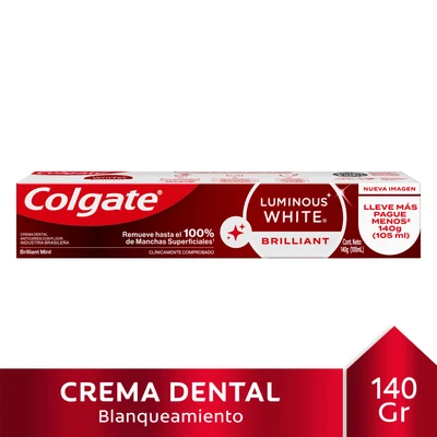 Colgate Pasta Dental Luminous 140 g