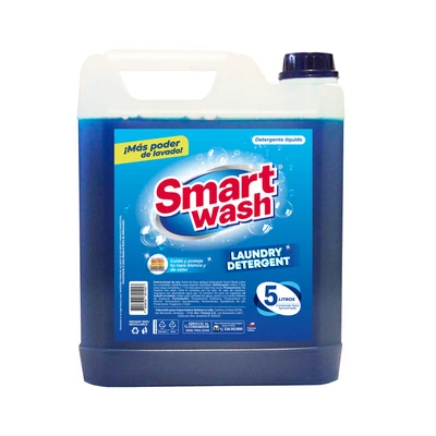 Smart Wash Detergente Líquido 5 Litros