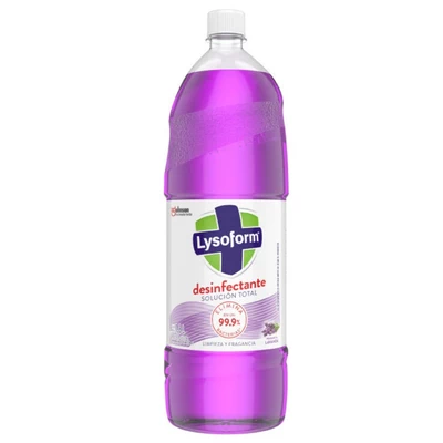 Lysoform Limpiador Desinfectante Pisos y Multisuperficie Lavanda 1800 ml