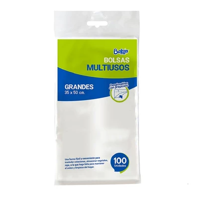Bakan Bolsas Multiuso Grandes 35x50