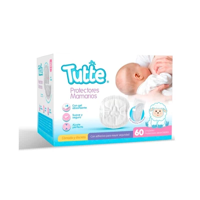 Tutte Absorbentes De Leche Caja 60 Un