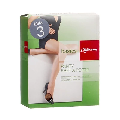 Caffarena Panty Pret A Porte Talla 3 Champagne