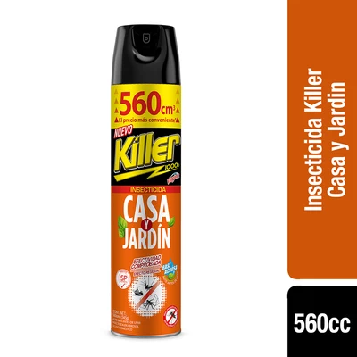 Killer Insecticida Casa y Jardín 560 cc