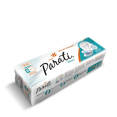Para Ti Toalla Higiénica Básica con Gel 8 unidades