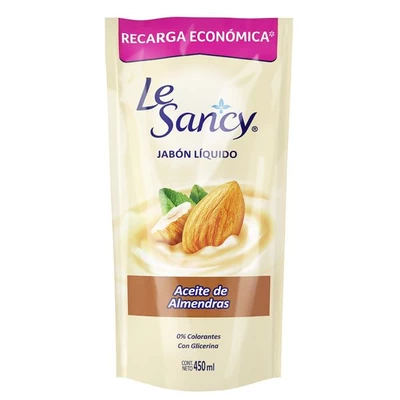 Le Sancy Jabón Líquido Almendra 450 ml