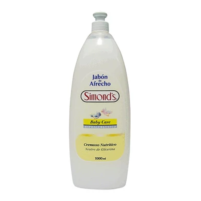 Simonds Jabón Afrecho Glicerina Neutro 1 Litro