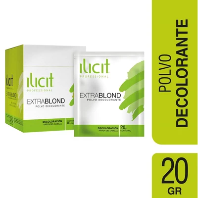 Ilicit Polvo Decolorante Extra Blond 20 gr