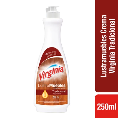 Virginia Lustramuebles en Crema Tradicional 250ml