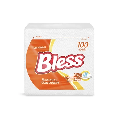 Bless Servilletas 100 Unidades